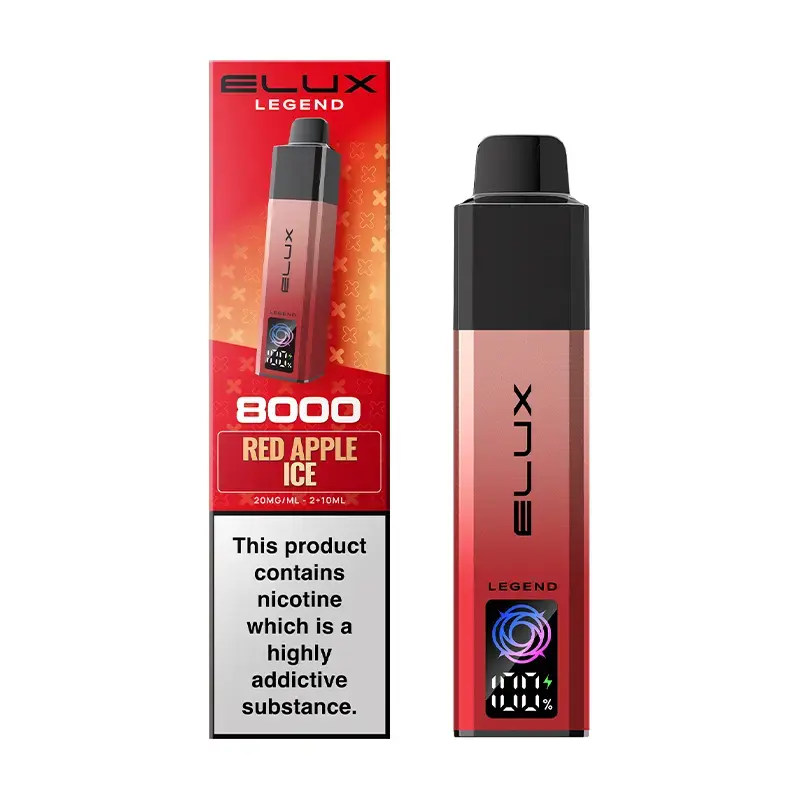 Elux Legend 8000 Prefilled Pod Kit - Red Apple Ice